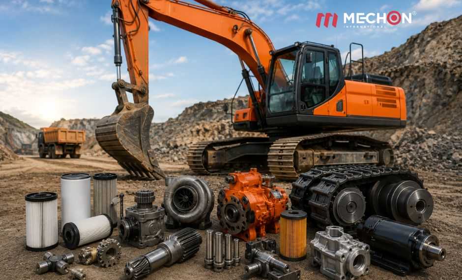 Common Doosan Spare Parts and Their Role in Heavy Equipment Efficiency